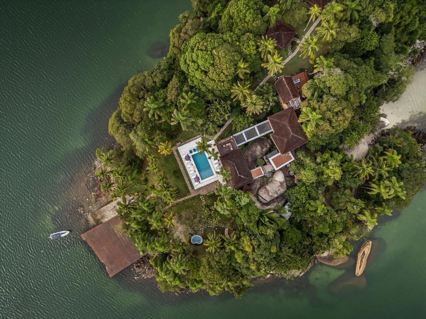 A private island in the bay of Angra