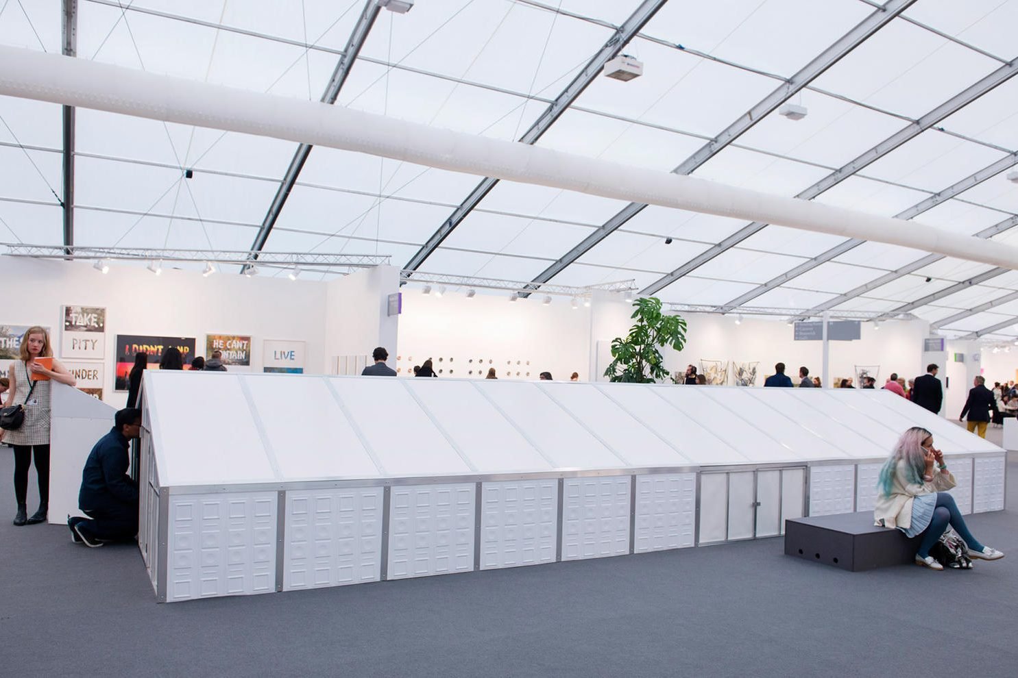 Obras em exposição
