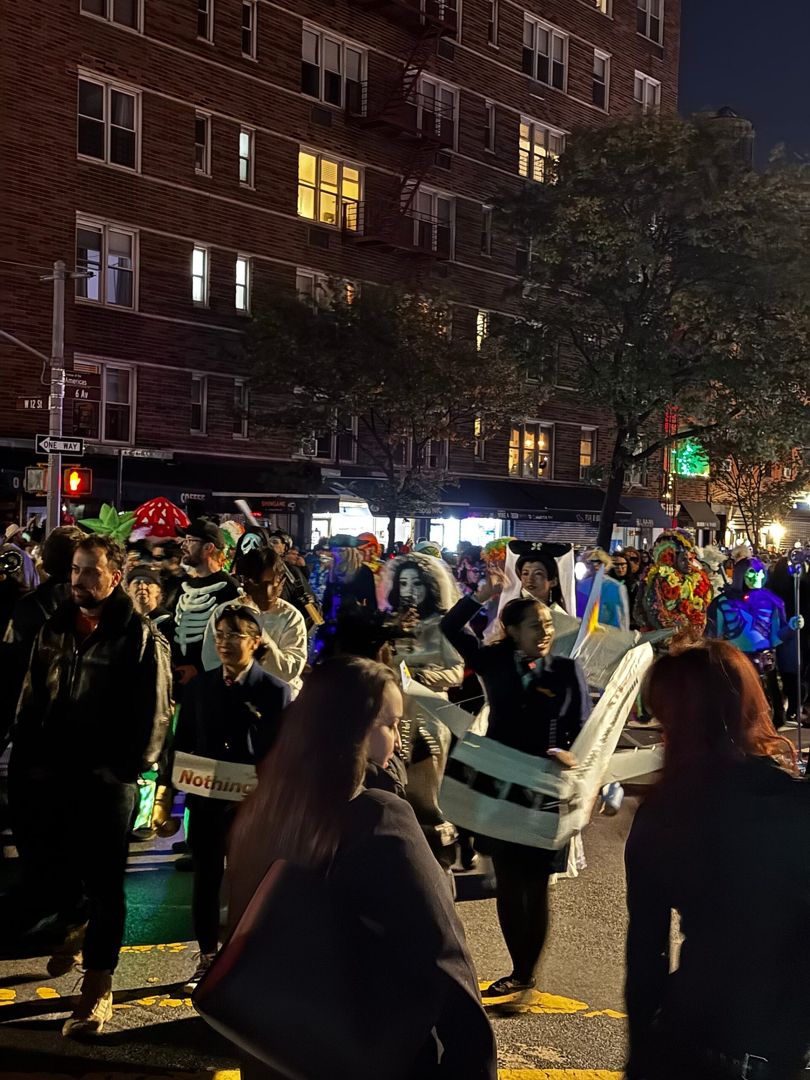 Sixth Avenue during the parade