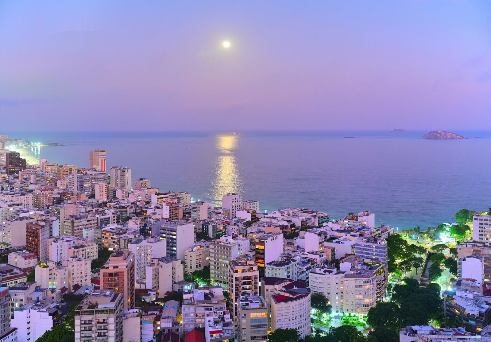 Ipanema e Leblon, onde fica o hotel