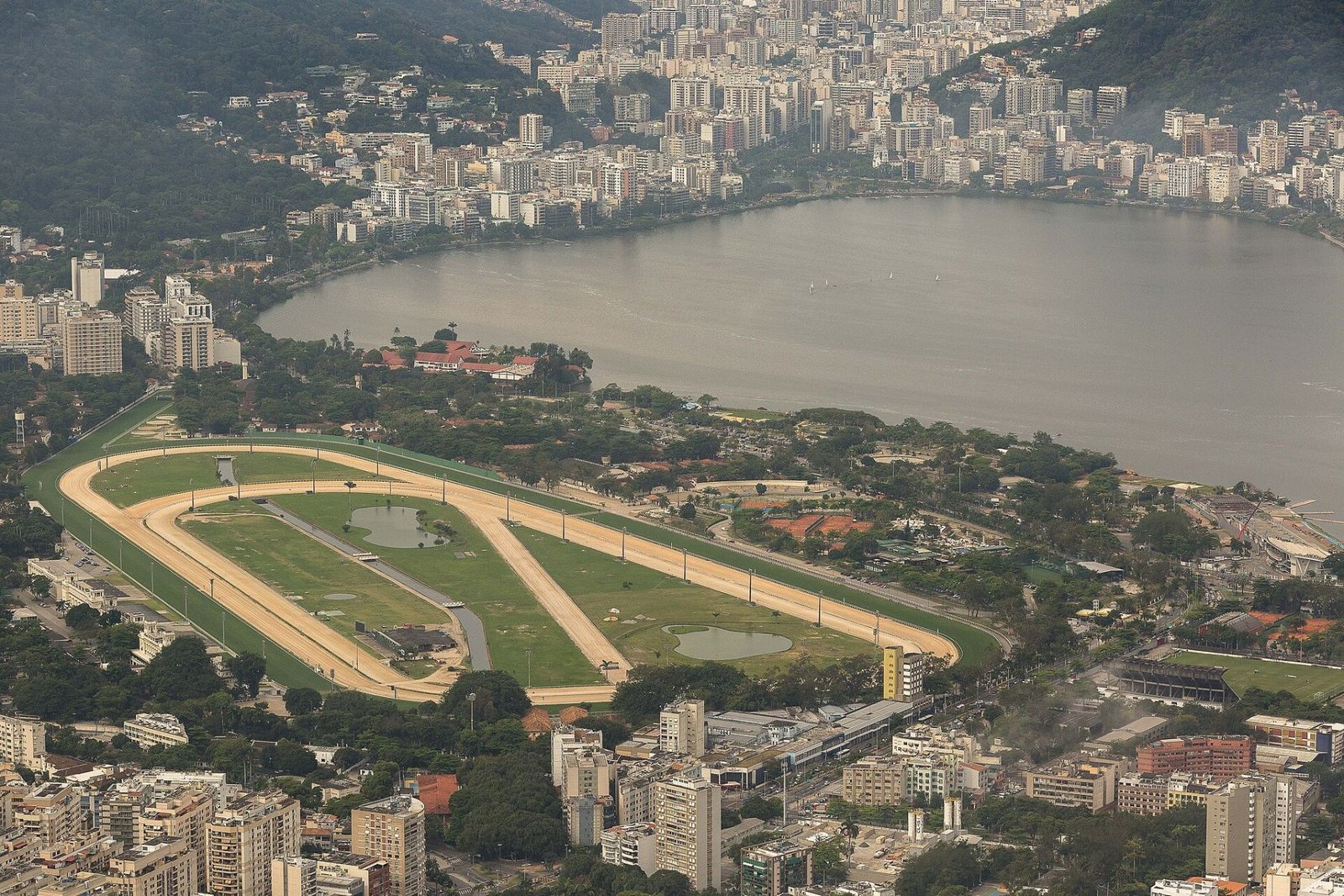 O Jockey Club Brasileiro, na Gávea