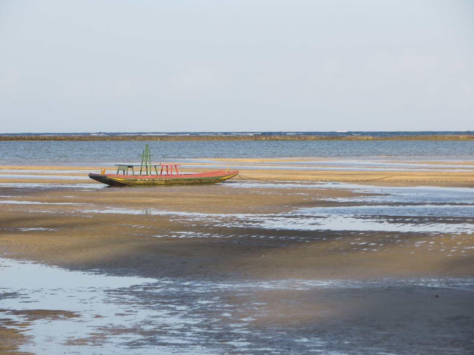 A maré baixa em Carneiros