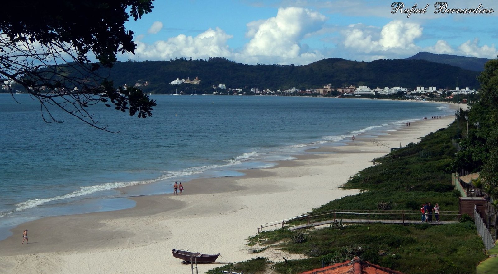 A praia de Jurerê
