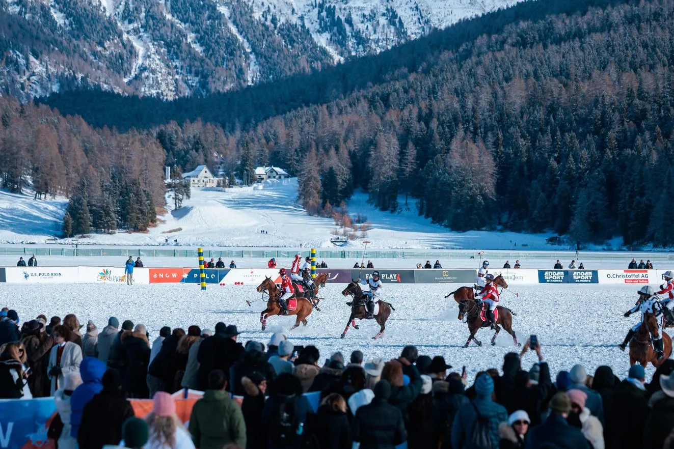 St. Moritz, polo sobre o gelo